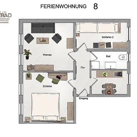Fewo Haus Seebad * Ueckermünde