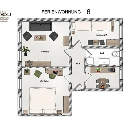 Fewo Haus Seebad Appartamento *